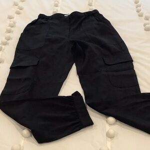 Max Studio Women's Dark Cargo Pants